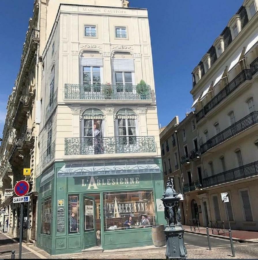 Beziers Studio Terrasse Exterior photo